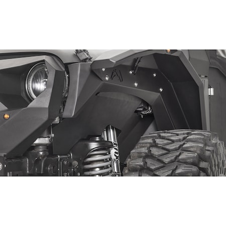 Fab Fours 07-17 JEEP JK FRONT REPLACEMENT FENDER MATTE BLACK JK1000-1